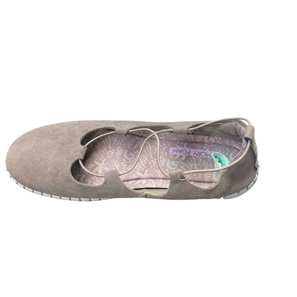 Skechers Mauve Bungee Ghillie SlipOn Shoes Sepulveda Blvd Memory Foam 8M Sneaker - Picture 5 of 5